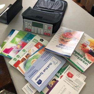 Weight Watchers Information with Carrying Case.